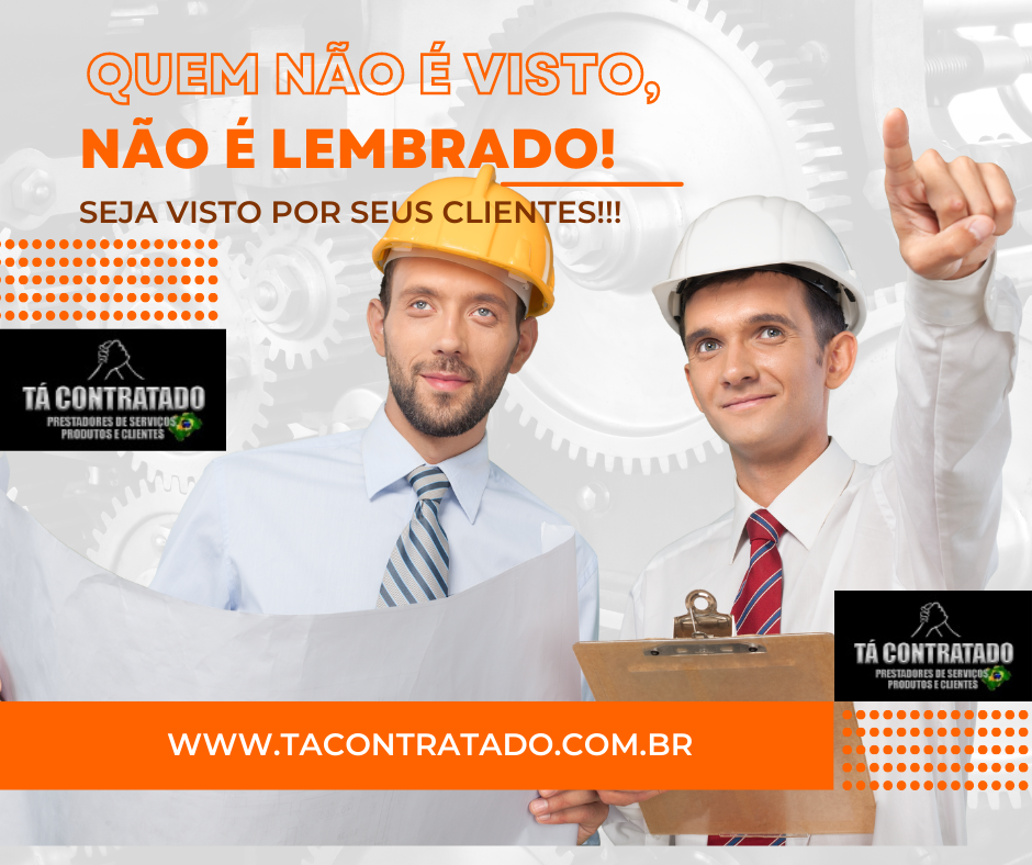 6. Anuncie seus serviços de maneira eficiente e alcance mais clientes com o Tá Contratado - https://tacontratado.com.br