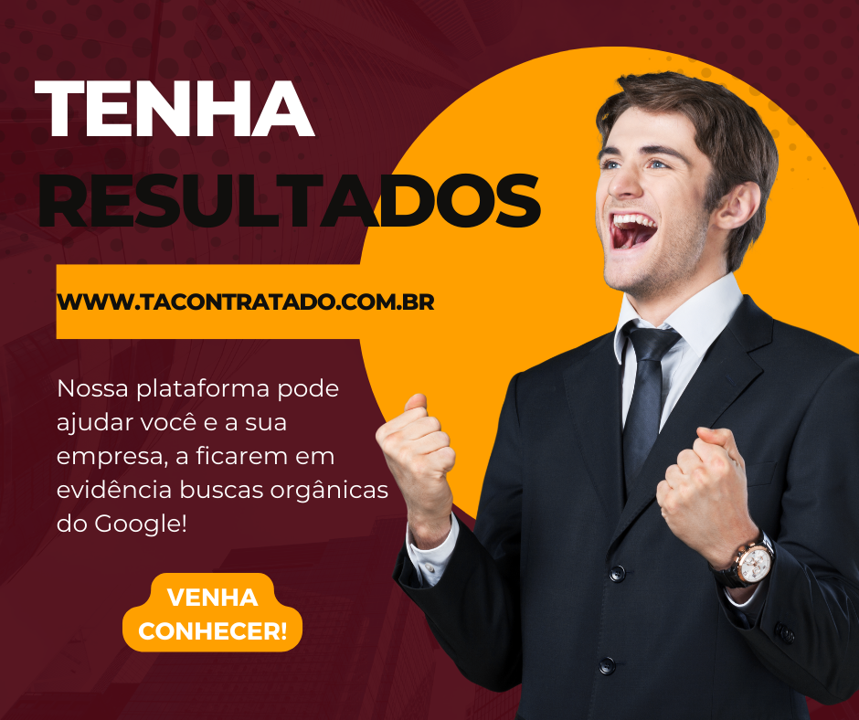 2. Quer divulgar seu serviço de forma eficiente? Conheça o Tá Contratado em https://tacontratado.com.br