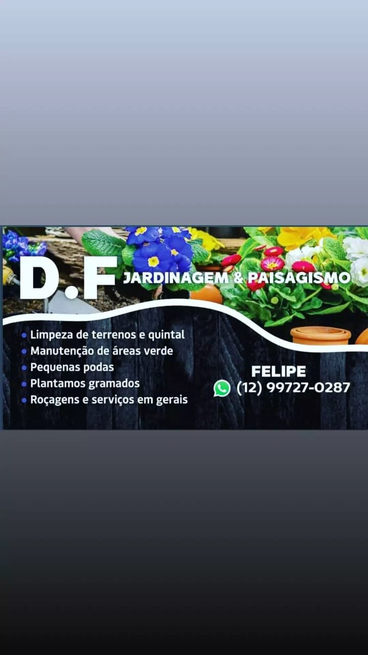 Serviços - Contratar serviços D.F. Jardinagem e Paisagismo
