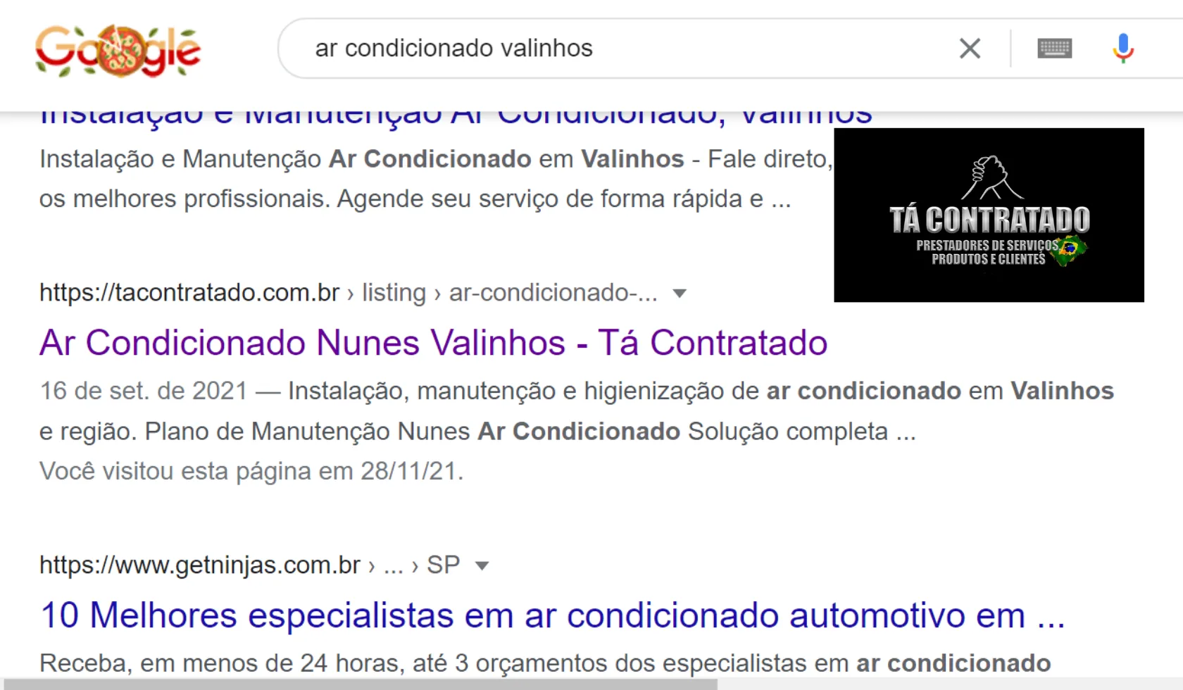 Encontrei Google