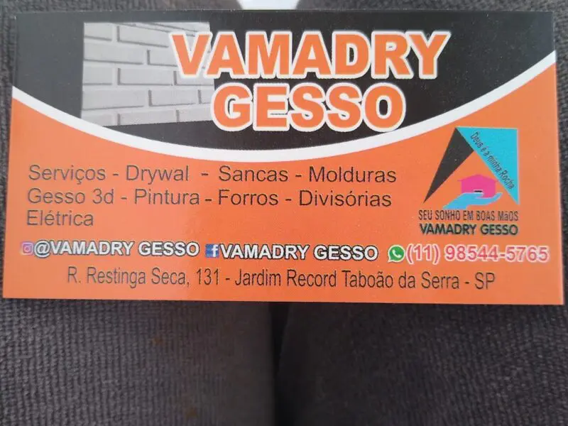 Serviços de gesso para sua casa, loja ou empresa