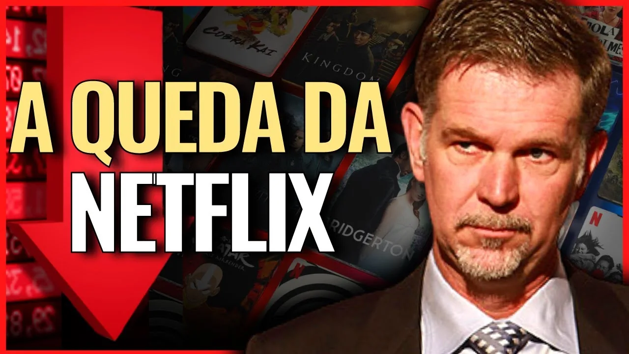 O Que Está Acontecendo Com A Netflix? - É O Início Do Fim Da Netflix? | O Que Justifica A Grande Queda Das Ações Da Netflix?