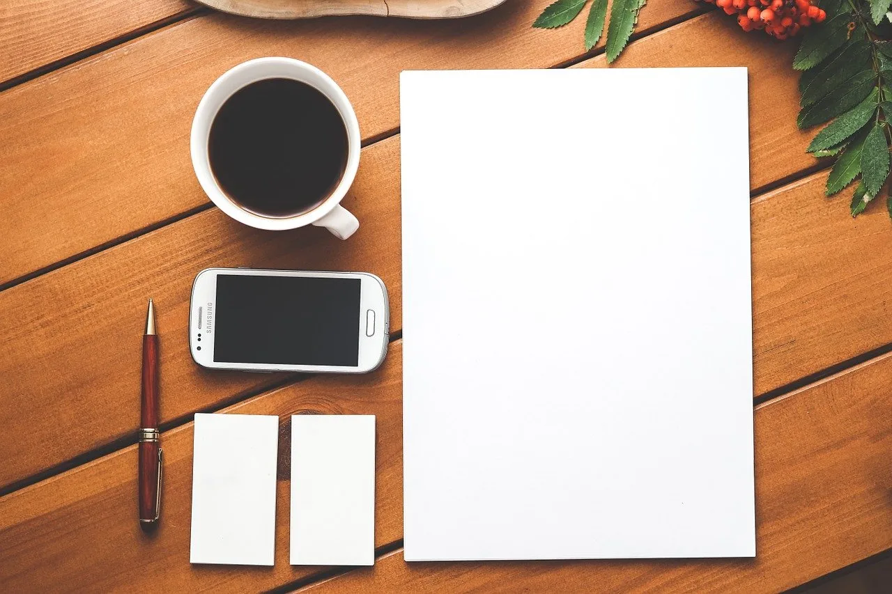 Coffee, Phone, Paper-792113.Jpg