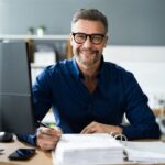 contador trabalhando