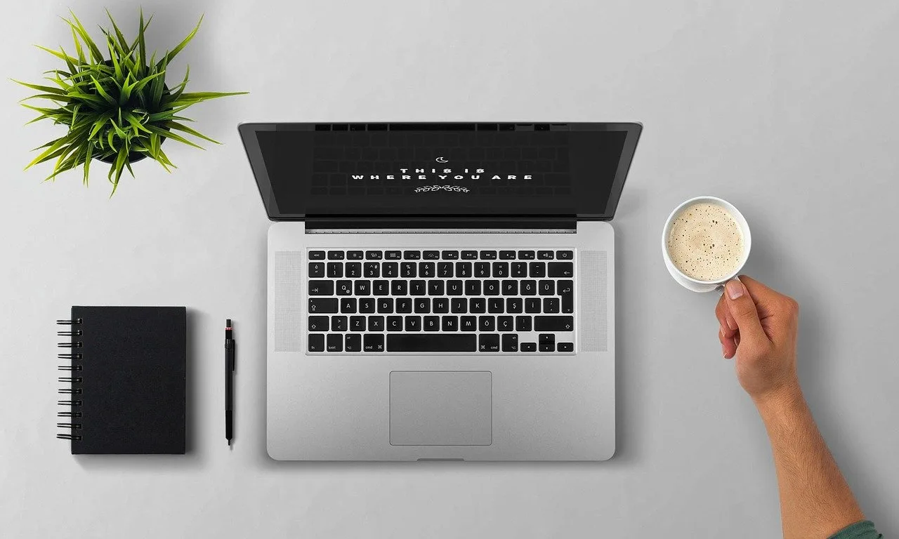 Laptop, Coffee, Arm-1205256.Jpg