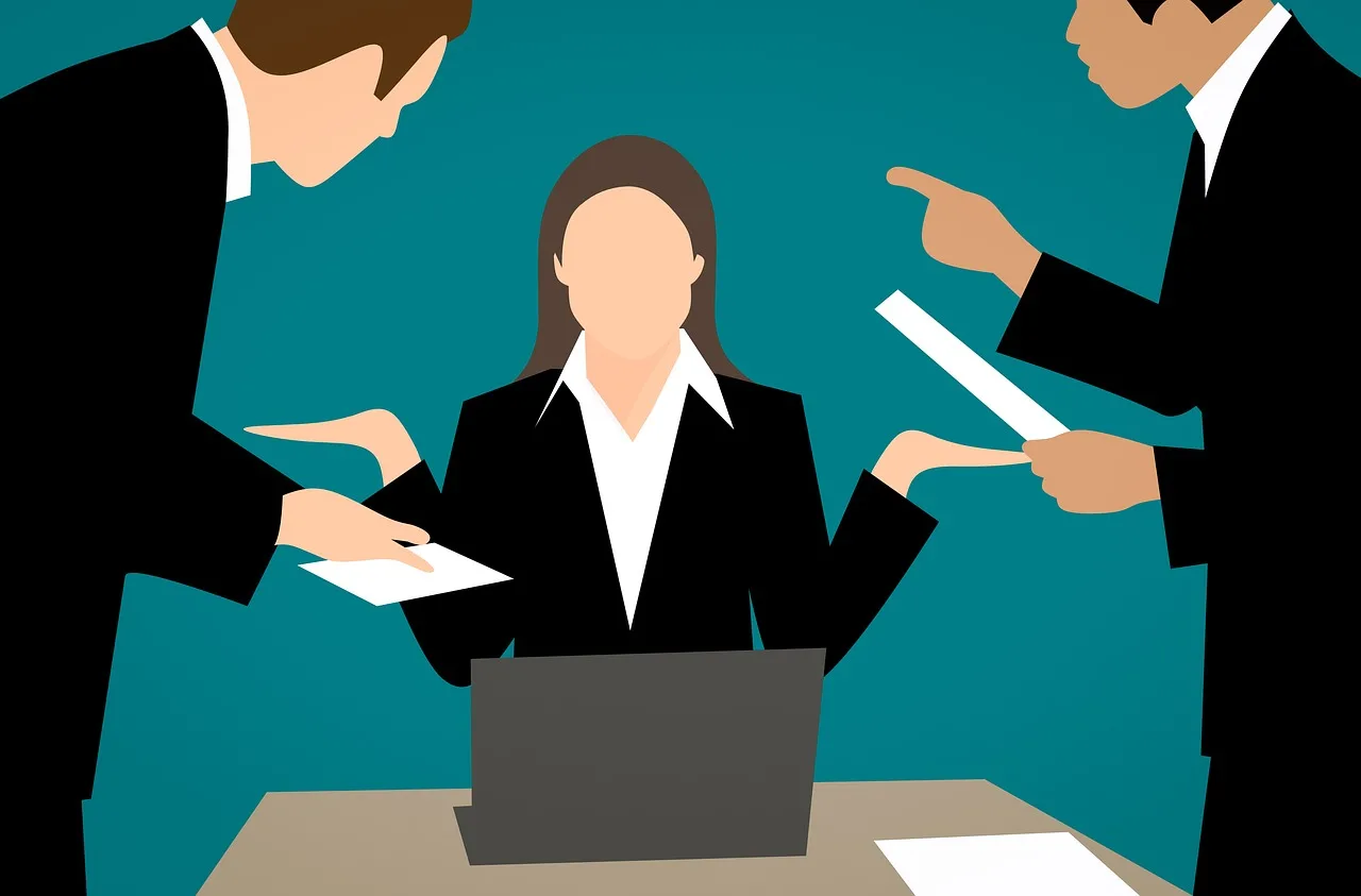 Angry, Businesswoman, Conflict-3233158.Jpg