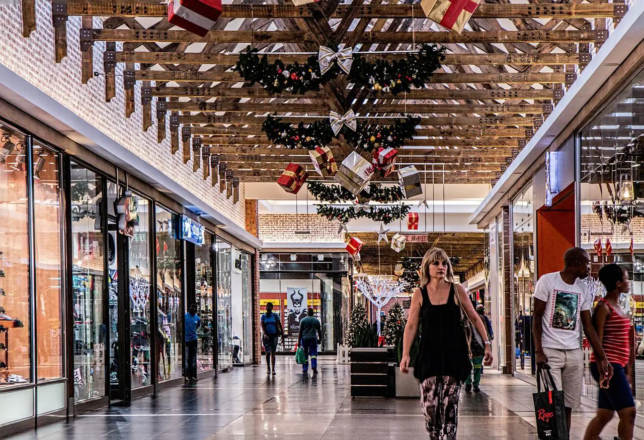 Shopping Mall, Woman, Shopping-522619.Jpg