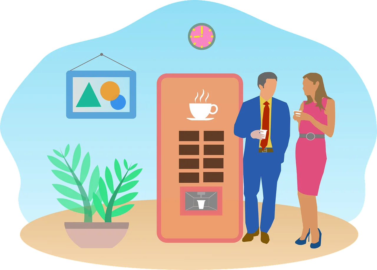 Vending Machine, Office, Coffee Break-6694430.Jpg