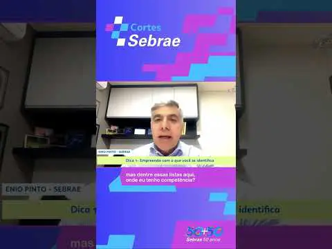 #Dicasebrae: Empreenda Com O Que Você Se Identifica | #Shorts | ▶️ Aperte O Play E Confira A Dica1️⃣ Dos #Cortessebrae. Empreenda Com O Que Você Se Identifica!