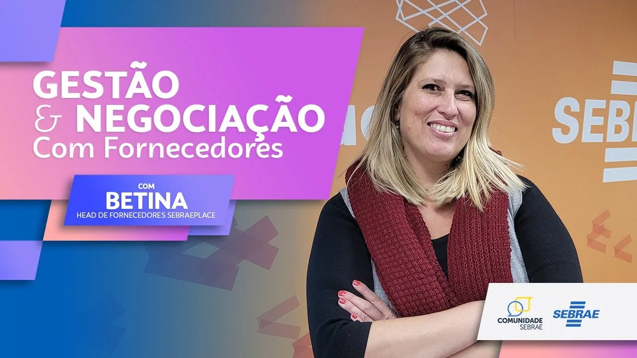 Gestão E Negociação Com Fornecedores | Com Betina Lima | Neste Vídeo, Você Vai Saber Por Que Estabelecer Prazos Claros E Acompanhar O Desenvolvimento Dos Pedidos São Dois Dos Principais Pilares Da Gestão E Negociação Com Fornecedores.