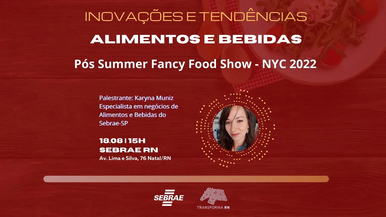 Palestra Inovações E Tendências - Alimentos &Amp; Bebidas | Https://Www.youtube.com/Watch?V=B4-Sksgiwvg