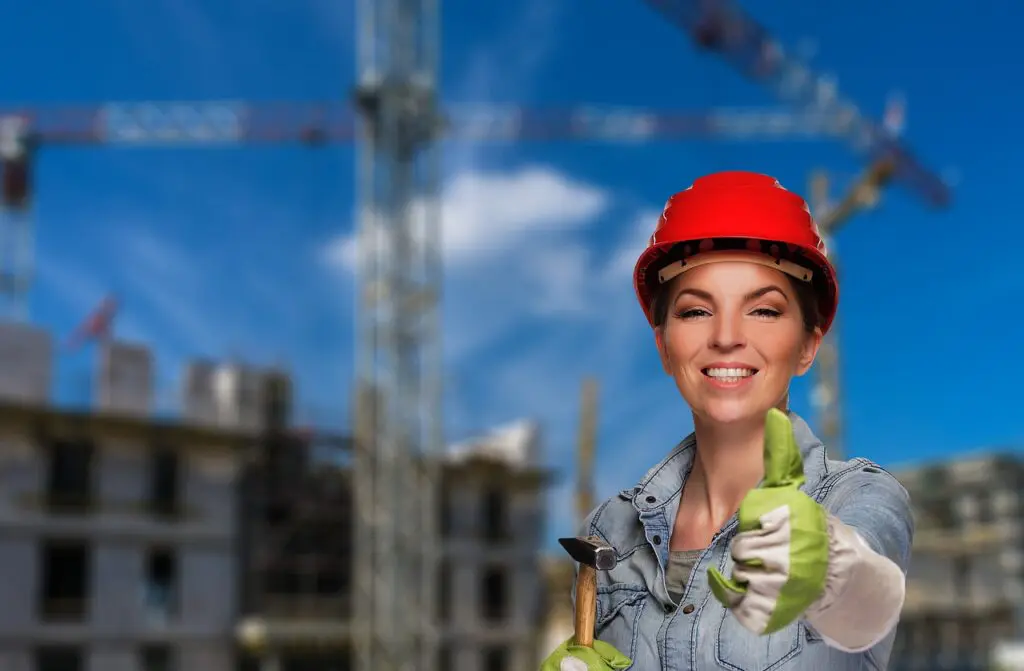 Quem trabalha na engenharia é engenheiro, uma profissão que sempre carrega prestigio em seu nome. Eles são responsáveis por projetar, dirigir, implementar e promover a inovação emprojetos que atendem a necessidades prementes nas áreas de saúde, segurança de ti, meio ambiente e muitas outras! Os engenheiros trabalham em diversos setores, como agronomia,automotivo, engenharia civil, telecomunicações, biotecnologia, etc. Woman, Tool, Construction Worker-6521199.Jpg