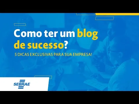 Como Ter Um Blog De Sucesso? 5 Dicas Exclusivas Para Sua Empresa! | Inicialmente Criado Como Forma De Lazer E Diários De Seus Criadores, O Blog Se Transformou Em Um Local Estratégico Para Empresas Se Posicionarem E Faturarem Na Internet.