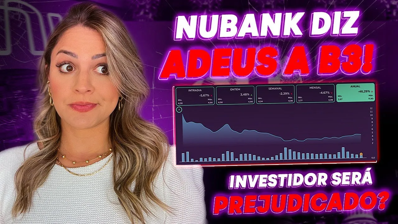 Nubank (Nubr33) Decide Fechar Capital Na B3! O Que Acontece Com O Investidor? | O Nubank (Nubr33) Anunciou Essa Semana Que Vai Sair Da Nossa Bolsa De Valores E Os Seus Investidores (Pelo Menos Os Minoritários), Ficaram Roxos De Raiva Com Tudo Isso Que Está Acontecendo. No Momento Em Que Eu Gravava Esse Vídeo, As Ações Da Nubank (Nubr33) Já Caíram Mais De 5% E, Comparada Ao Preço Do Seu Ipo Que Tem Menos De 1 Ano, A Queda Já Se Acumula Em Quase 50%. Por Conta De Tudo Isso Eu Decidi Trazer Esse Vídeo E Trazer Todos Os Detalhes Deste Fato Relevante, O Que Já Está Definido E O Que Ainda Precisa Ser E O Porque Eu Acho Que, Mais Uma Vez, O Sócio Minoritário Sai Prejudicado.