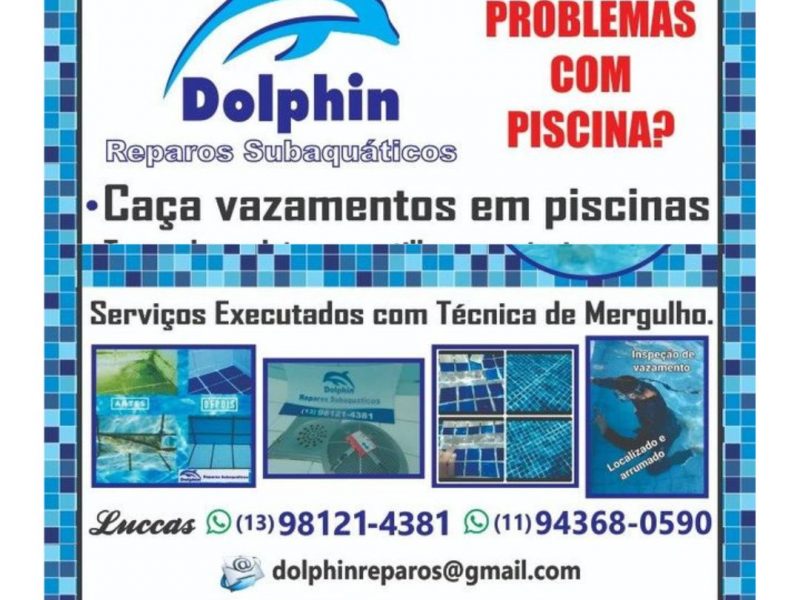 Rejuntamento Subaquático de piscinas - Dolphin