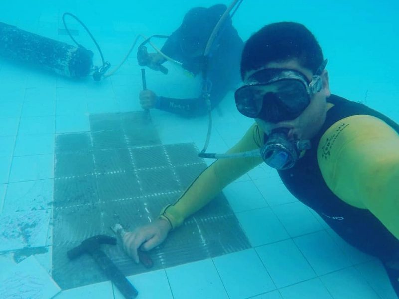 Reparos de piscinas - vinil - fibra - Dolphin
