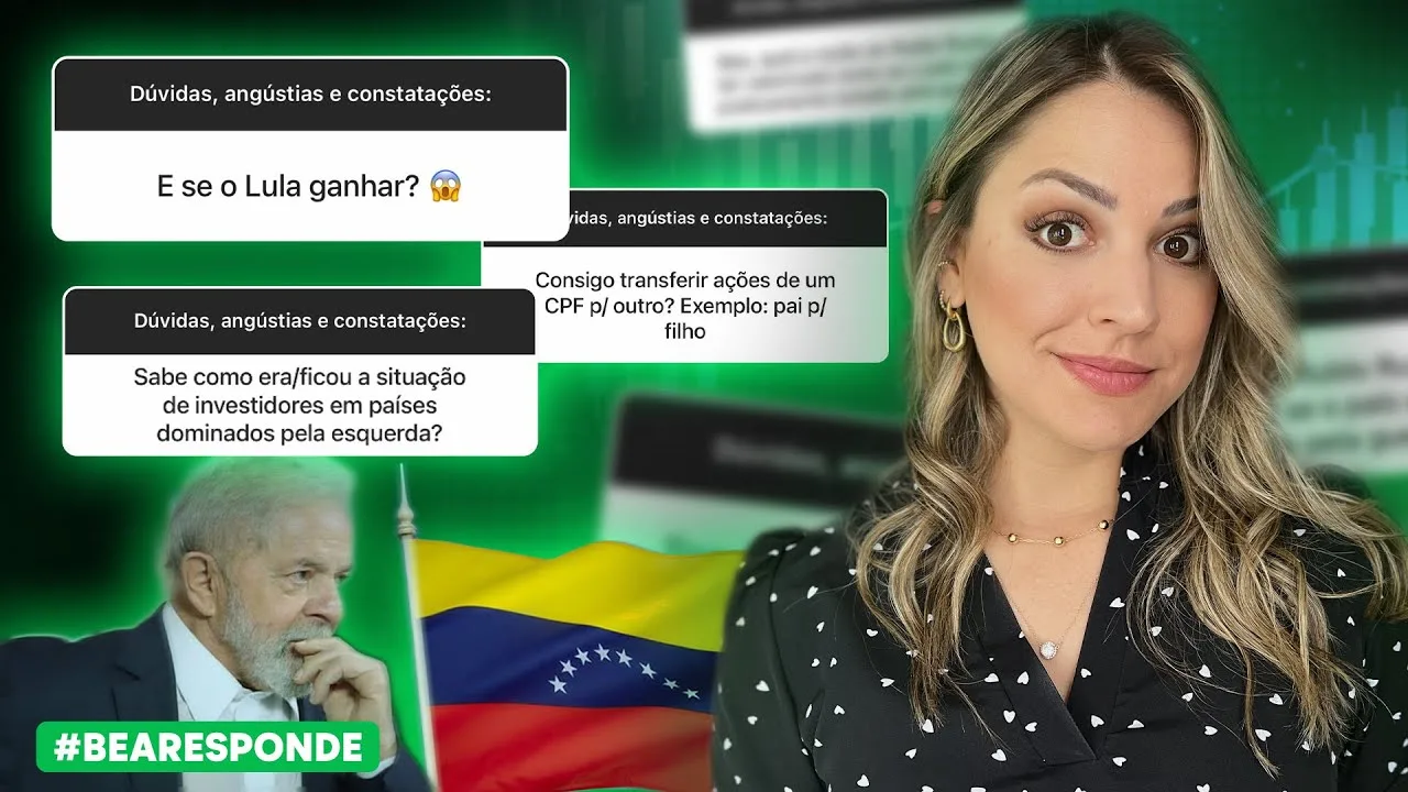 Bolsa De Valores Na Venezuela, Doação De Ações, O Que Fazer Se Lula Ganhar? - #Bearesponde | +Quer Corretagem Zero Para Investir Na Bolsa De Valores? Https://Bit.ly/Combotrader-Bea