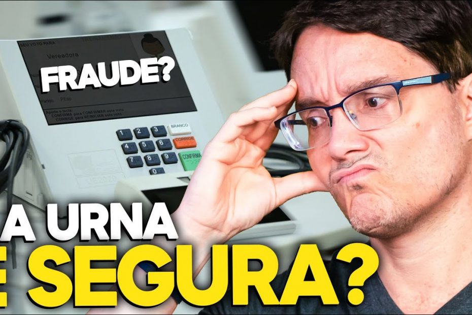 SURGIU UMA GRANDE POLÊMICA! AS URNAS ELETRÔNICAS SÃO REALMENTE SEGURAS? É POSSÍVEL FRAUDAR? VOU RESPONDER ESSA E VÁRIAS OUTRAS PERGUNTAS, INCLUSIVE, COMO FUNCIONA A URNA ELETRÔNICA, NESSE VÍDEO.