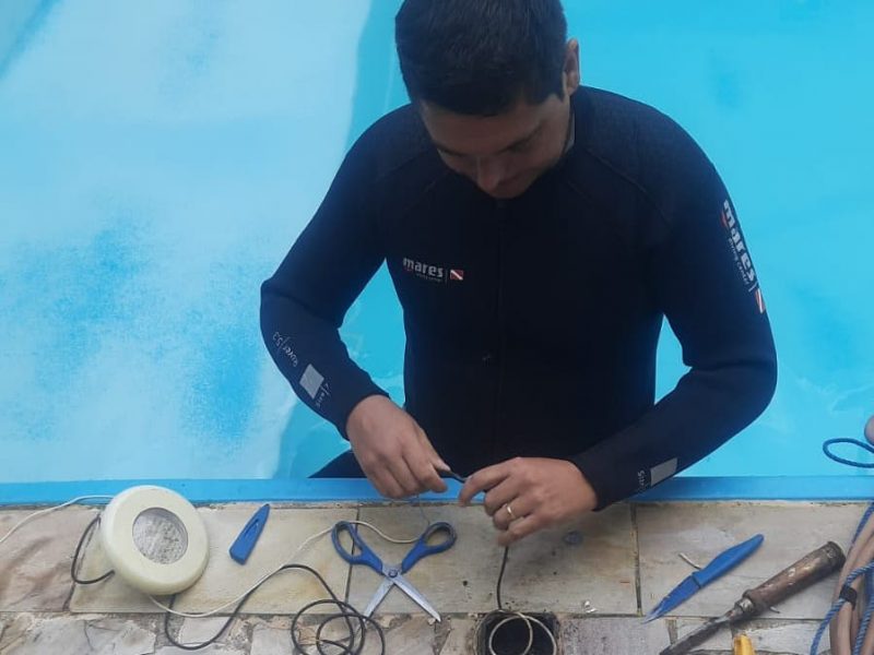 Reparos de piscinas - vinil - fibra - Dolphin