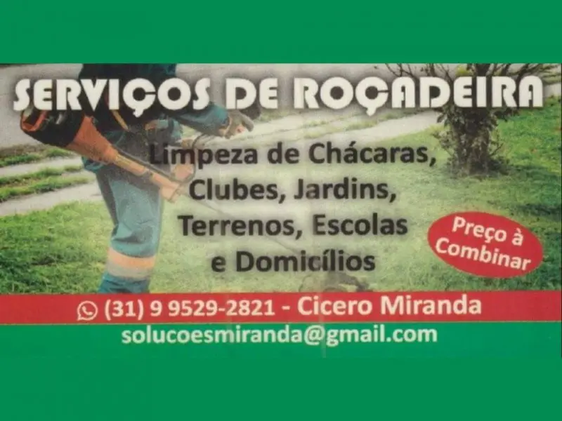 Serviços de jardinagem em Contagem/MG