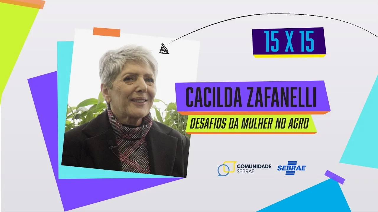 15 X 15 | Episódio 1: Cacilda Zafaneli | Mulheres Empreendedoras | Https://Www.youtube.com/Watch?V=Ablar8Jejos