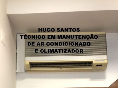 Higienização de ar-condicionado | Hugo Santos | Campo Grande/MS