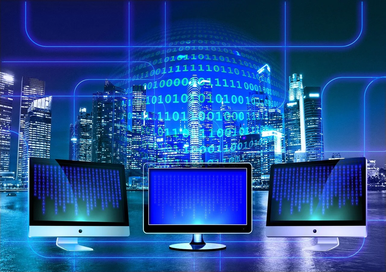 Monitor, Binary, Binary System-1307227.Jpg