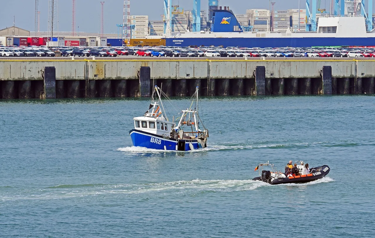 Port Of Zeebrugge, Cargo Handling, New Car-2724400.Jpg