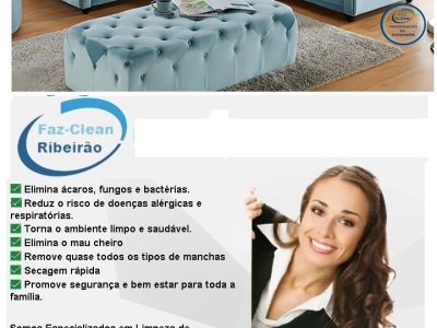 Faz Clean Ribeirão - Limpeza de Estofados