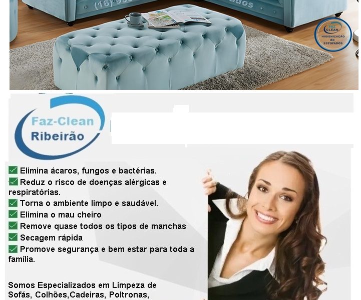 Faz Clean Ribeirão - Limpeza de Estofados