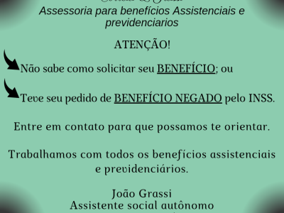 Benefício do INSS | Brasília