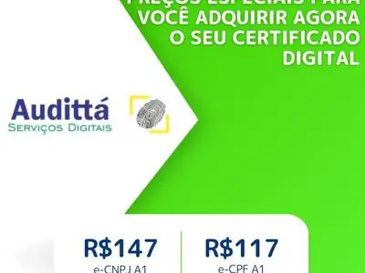 E-CNPJ Certificado Digital Audittá