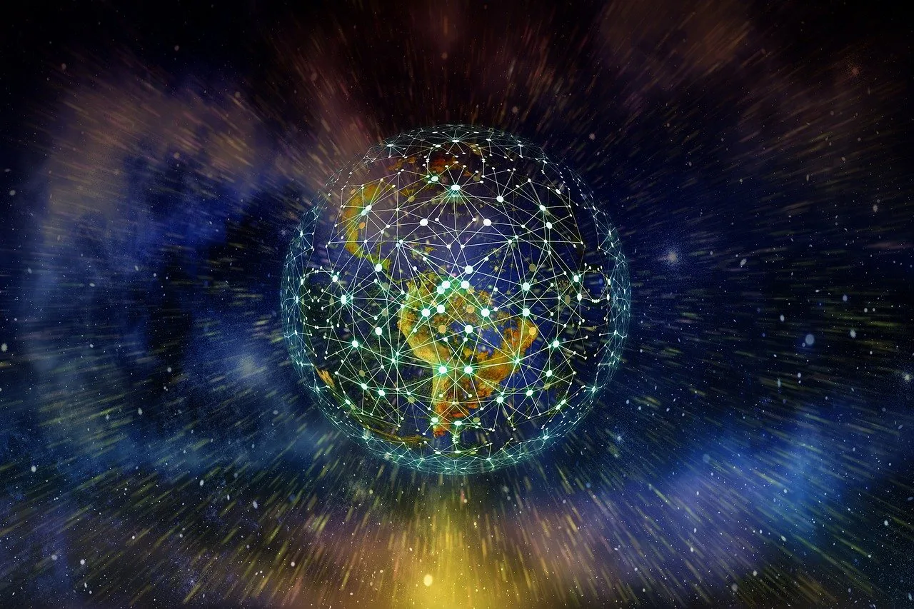 Earth, Network, Blockchain-3537401.Jpg