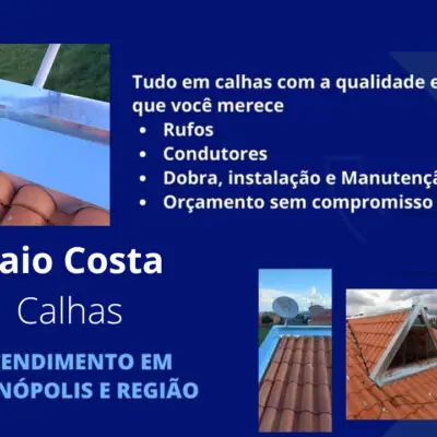 Caio Costa - Calhas em Altinópolis/SP