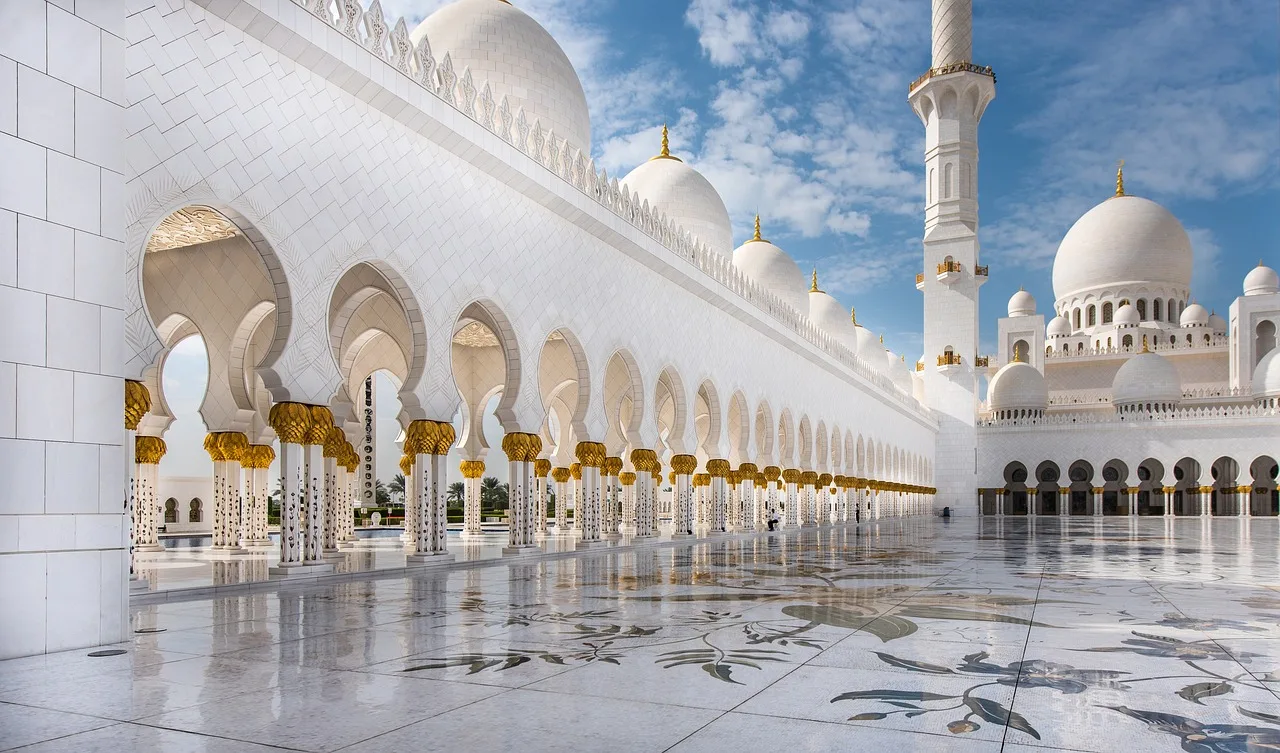 Mosque, Abu Dhabi, To Travel-615415.Jpg