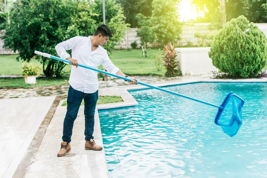 Limpeza de piscina