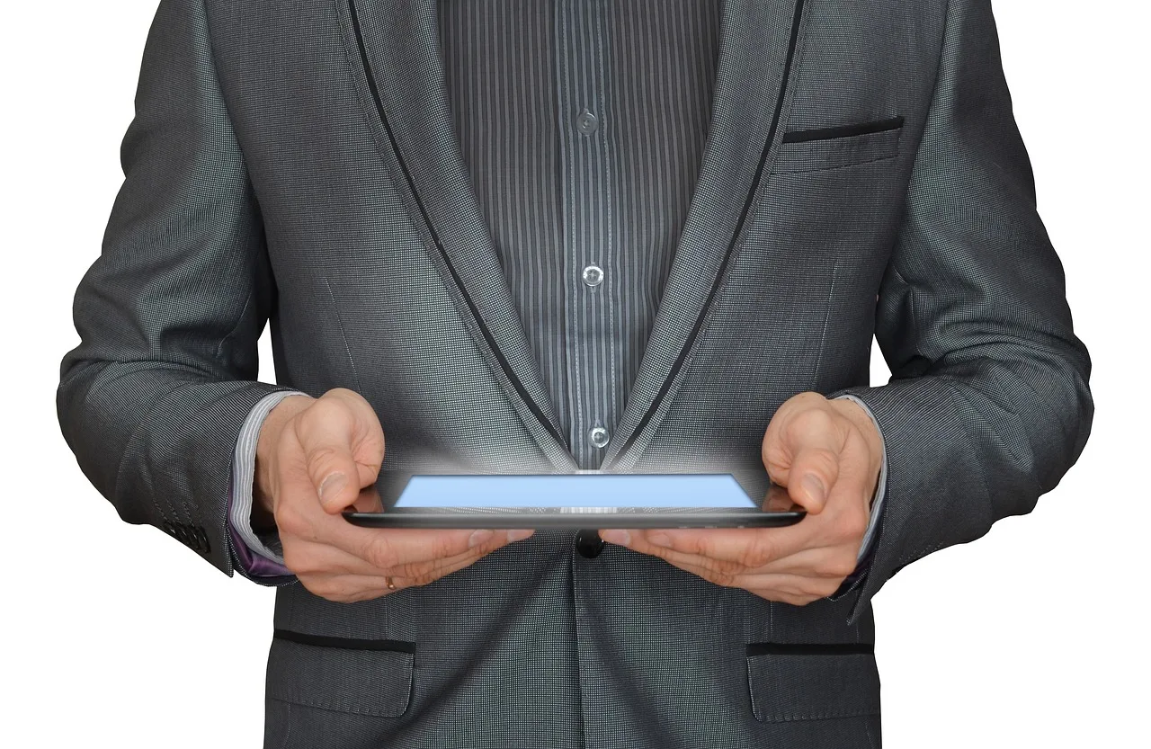 Man, Businessman, Tablet Computer-2140606.Jpg