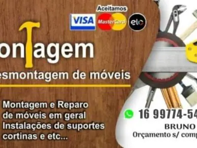 Montador de móveis em Ribeirão Preto