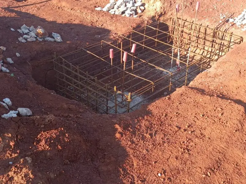 Construção de casas residenciais populares