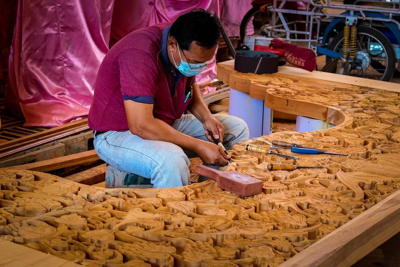 Carved, Handicraft, Carpenter-1560906.Jpg