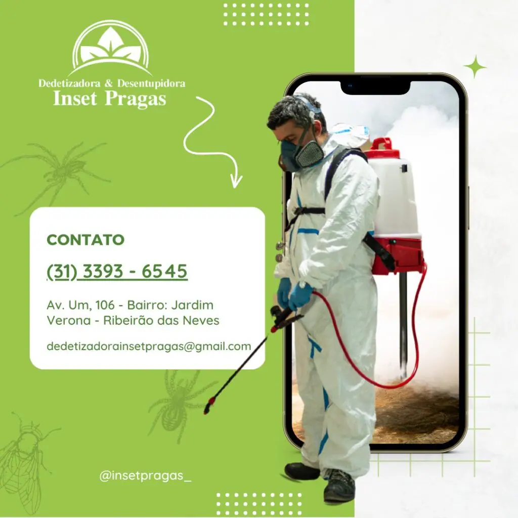 Controle De Pragas E Desentupimento - Inset Pragas | Ribeirão Das Neves/Mg
