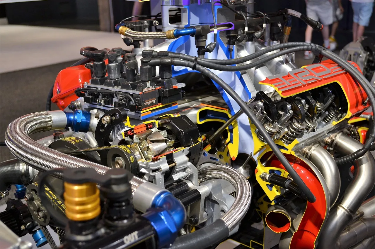 Race Car Engine, Super Charged, Piston-2770373.Jpg
