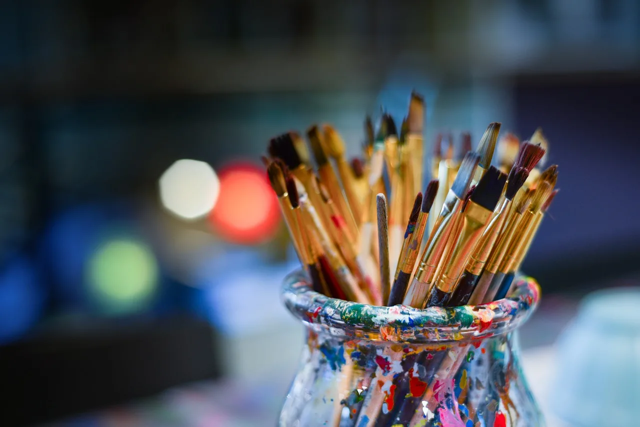 Brushes, Painter, Work Shop-3129361.Jpg