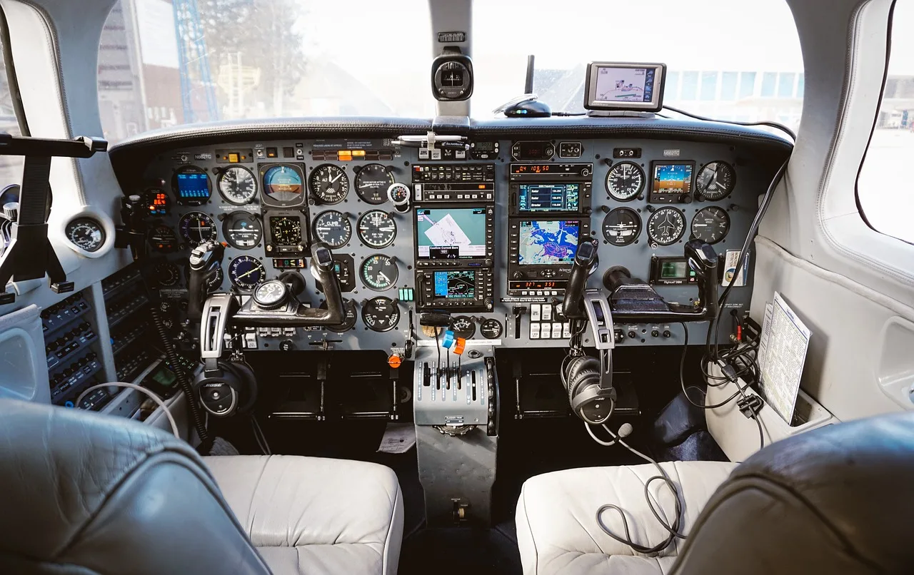 Cockpit, Airplane, Jet-6381367.Jpg