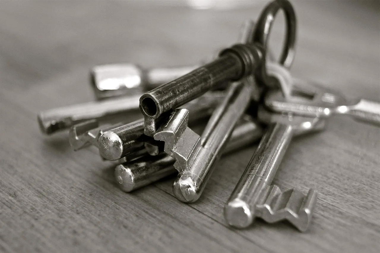 Keys, Metal, Old-96233.Jpg
