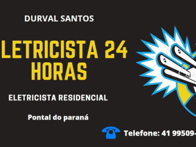 Serviço de eletricista em Pontal do Paraná - Durval Santos