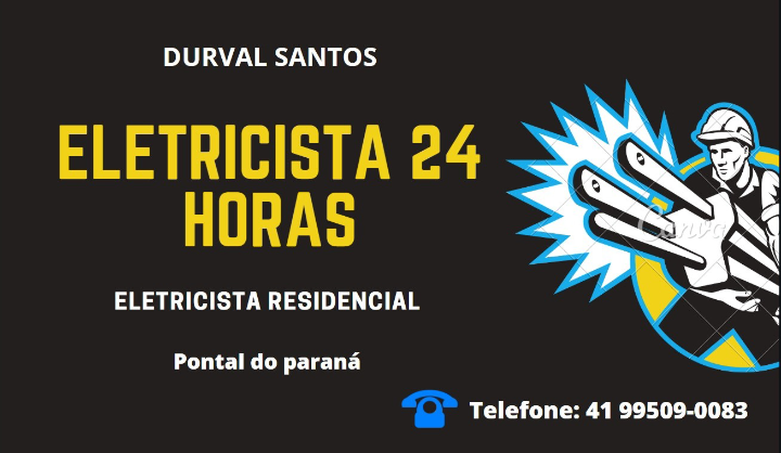 Eletricista residencial 24 horas - Durval Santos