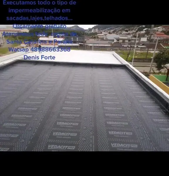 Impermeabilização em piscina em Tijucas/SC