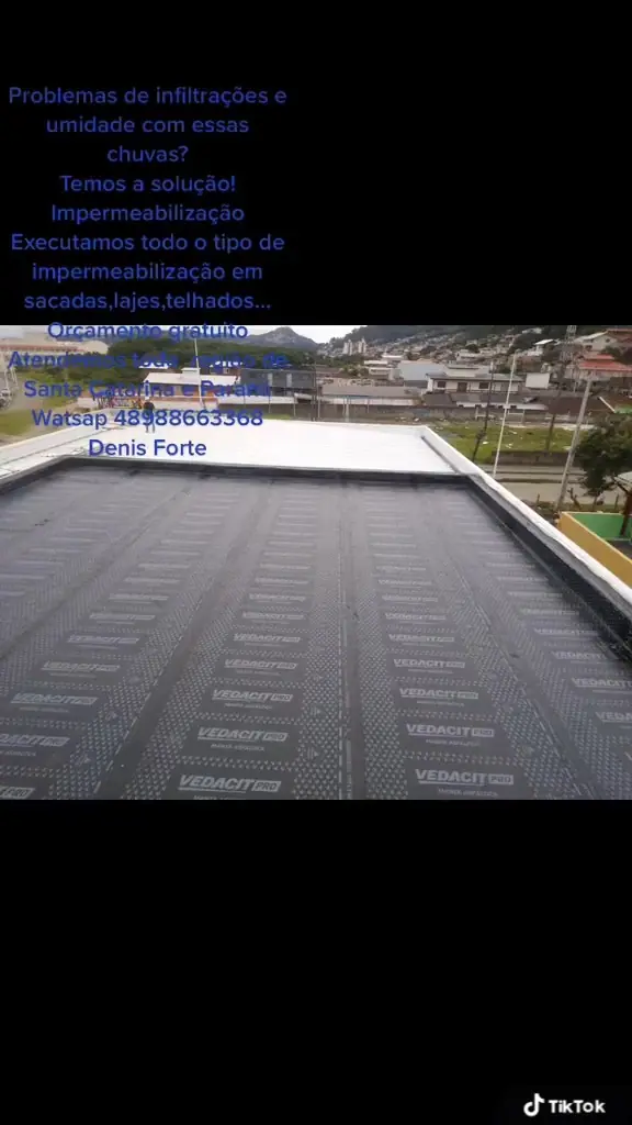 Impermeabilização em Lajes em Tijucas/SC Impermeabilização em Lajes em Tijucas/SC