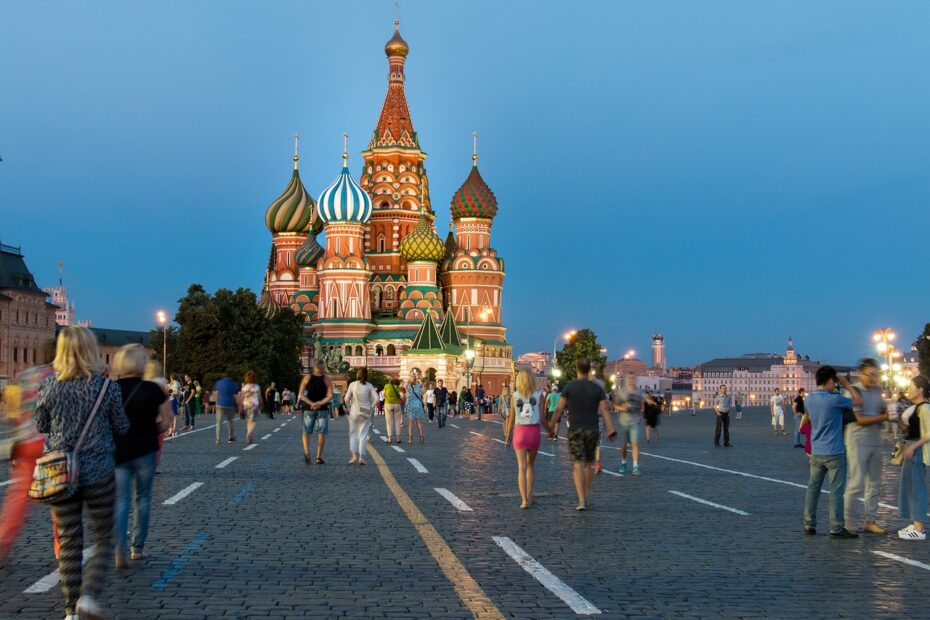 MOSCOW, ST BASIL'S CATHEDRAL, NIGHT- 1556561.JPG - AGENTES DE VIAGENS